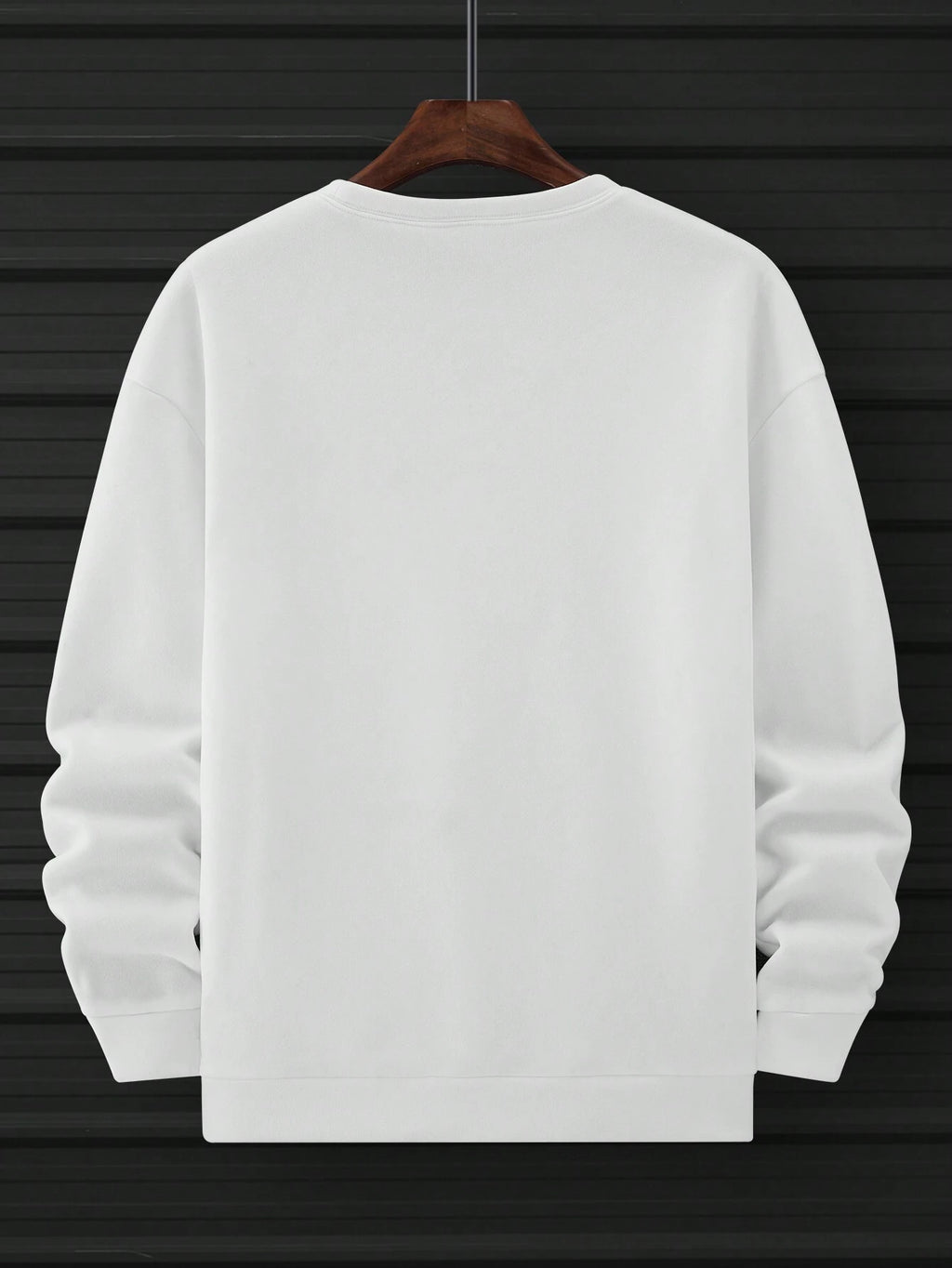 Manfinity Homme Men'S Loose Fit Letter Print Long Sleeve Vintage Going Out Sweatshirt, Friends